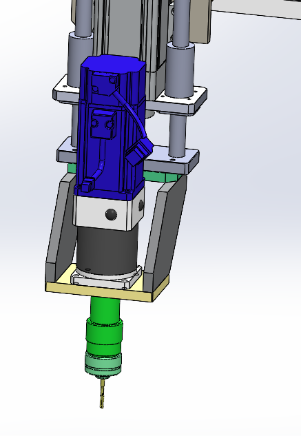 铝型材切断打孔线sw21可编辑